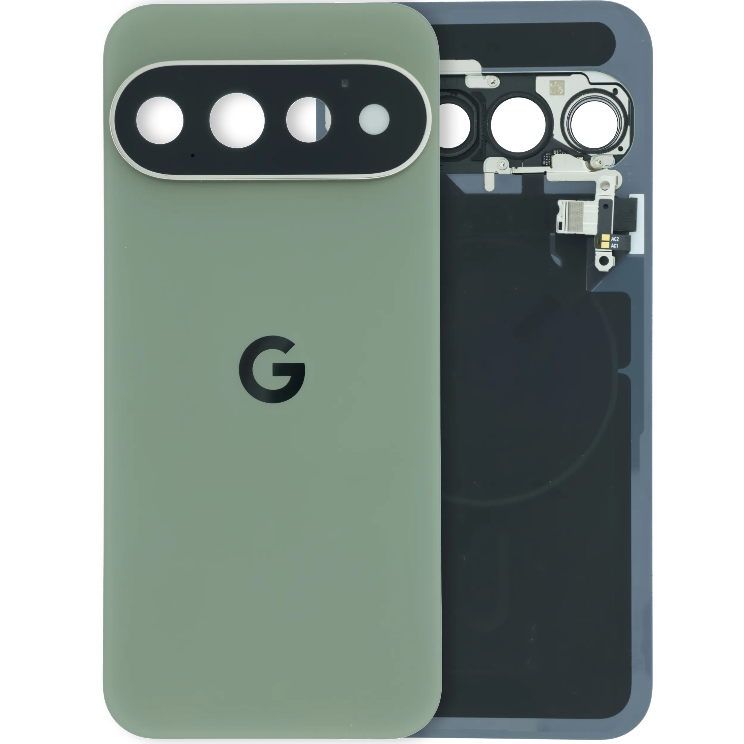 Back Cover Glass For Google Pixel 11 Pro (Genuine OEM) (Pine)