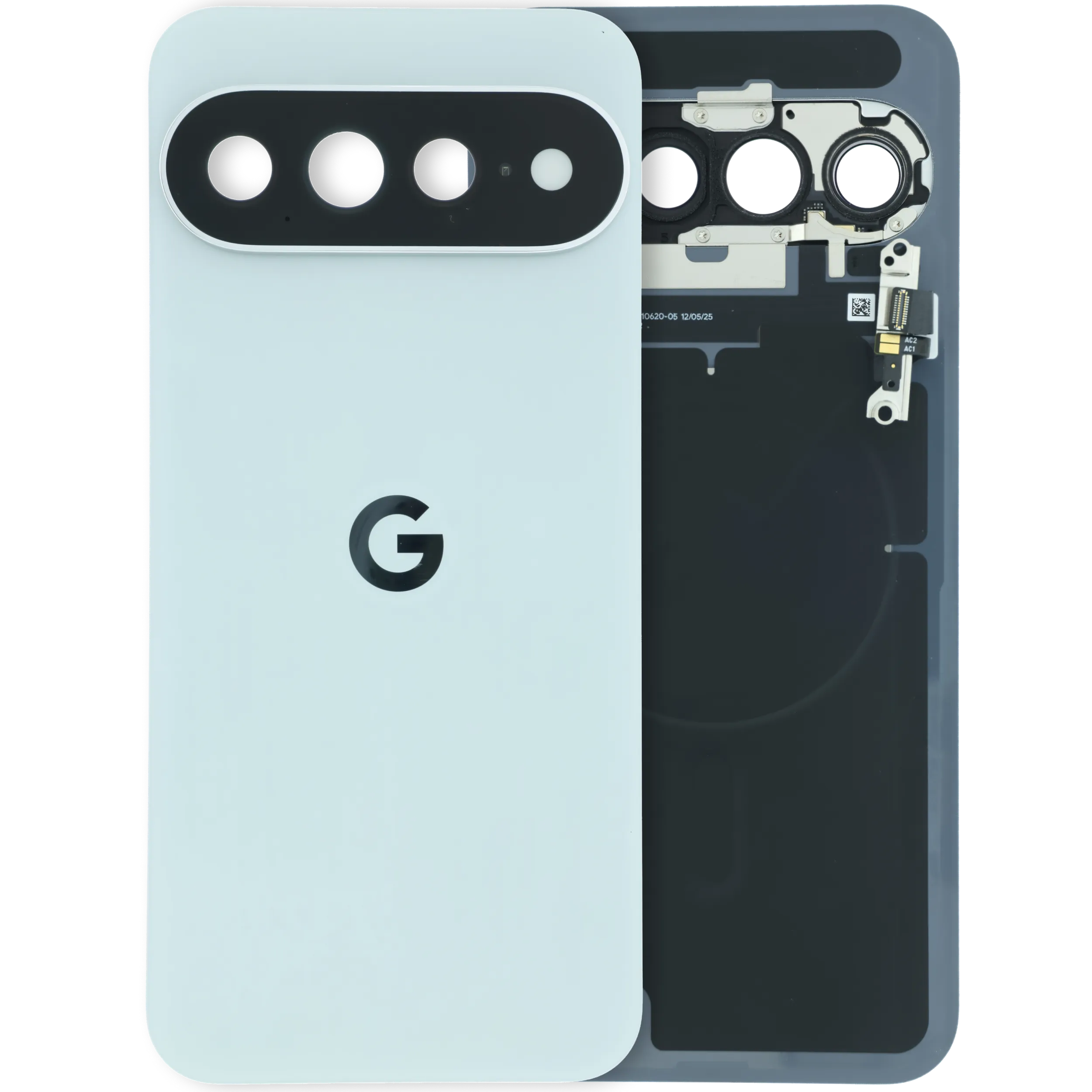 Back Cover Glass For Google Pixel 11 Pro XL (Genuine OEM) (Light Fog)