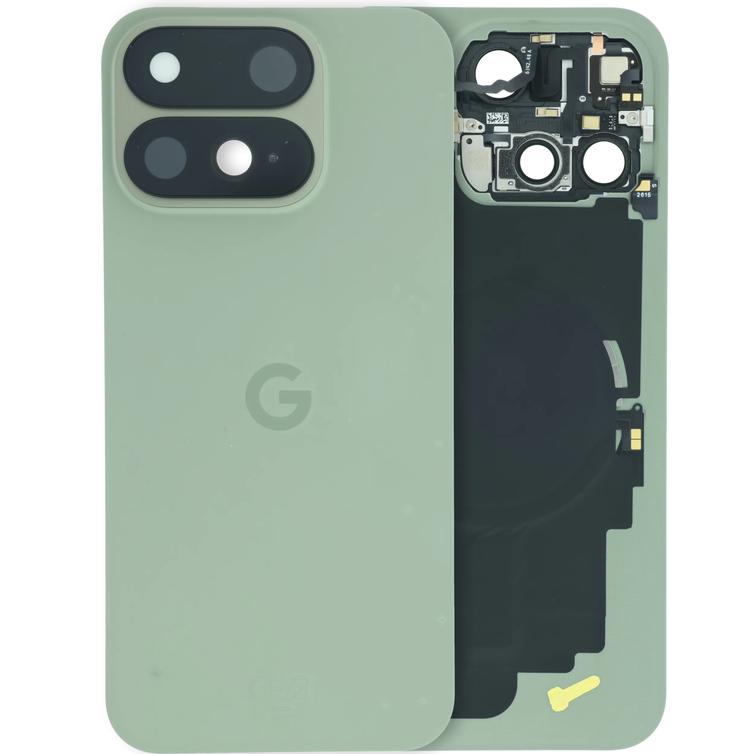 Back Cover Glass For Google Pixel 11 Pro Fold (Genuine OEM) (Pine)