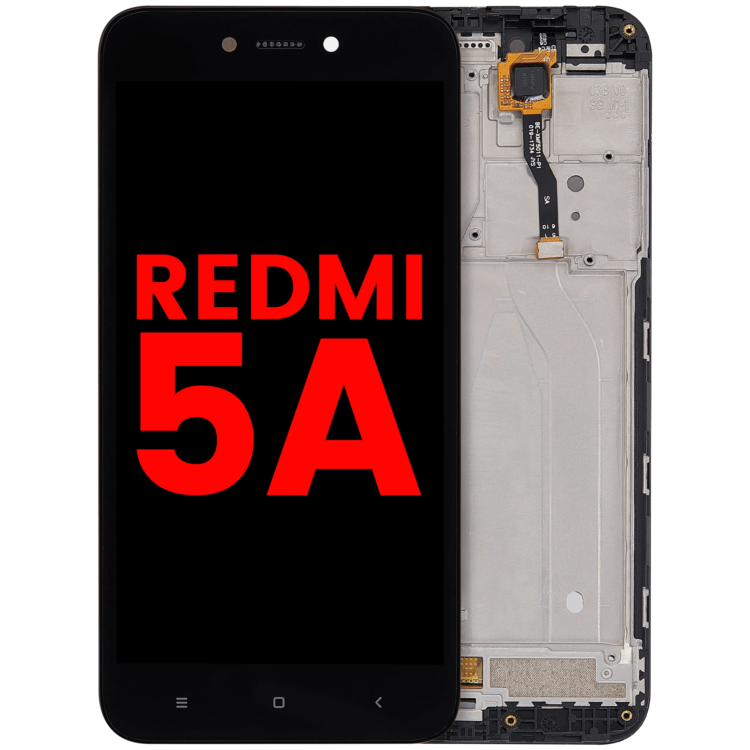 LCD Assembly With Frame For Xiaomi Redmi 5A (Aftermarket Plus) (All Colors)