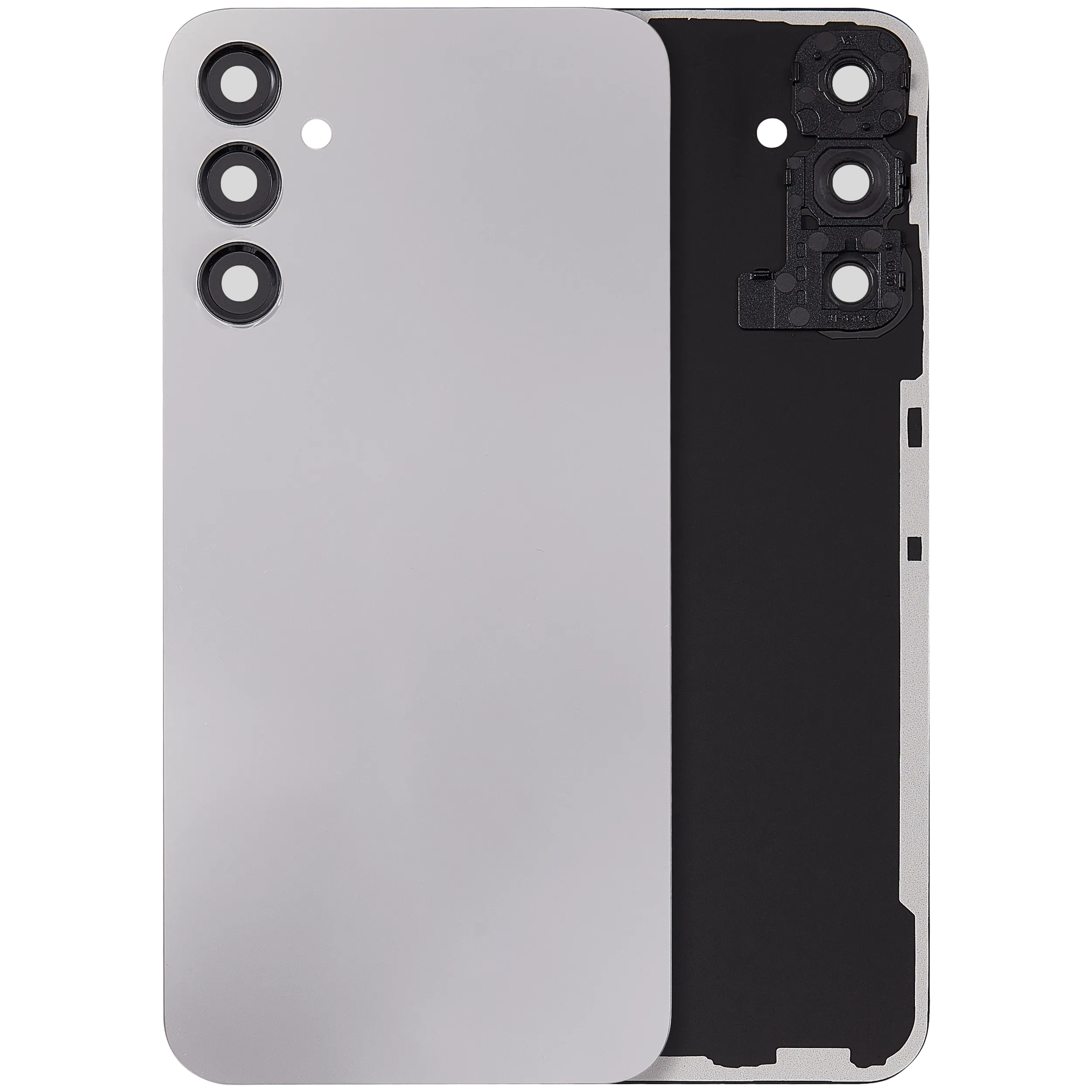 Back Cover With Camera Lens For Samsung Galaxy A24 4G (A245 / 2023) (No Logo) (Aftermarket Plus) (Blue gradient)