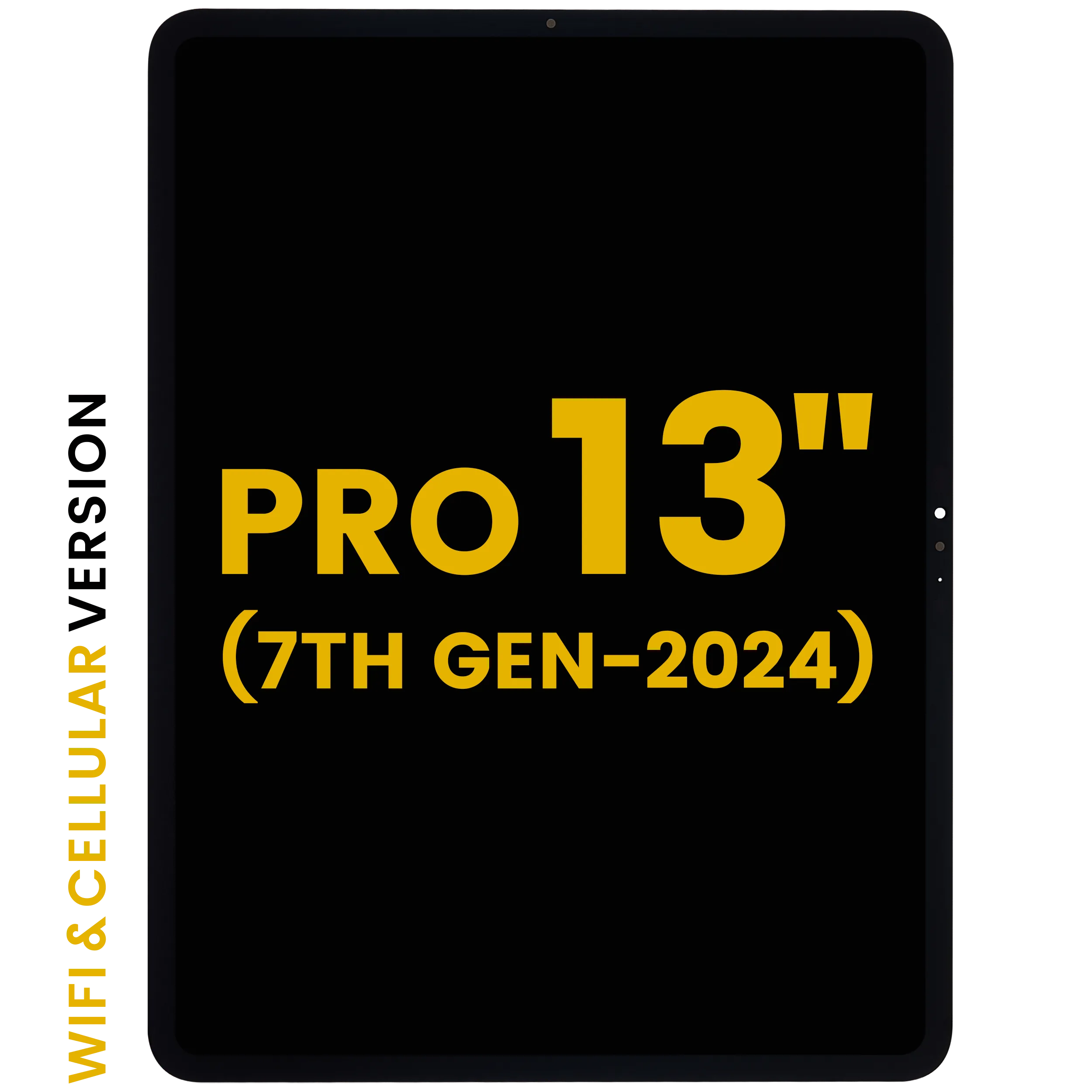 OLED Assembly With Digitizer For iPad Pro 13" 7th Gen (2024) (WFi & Cellular) (Refurbished) (All Colors)