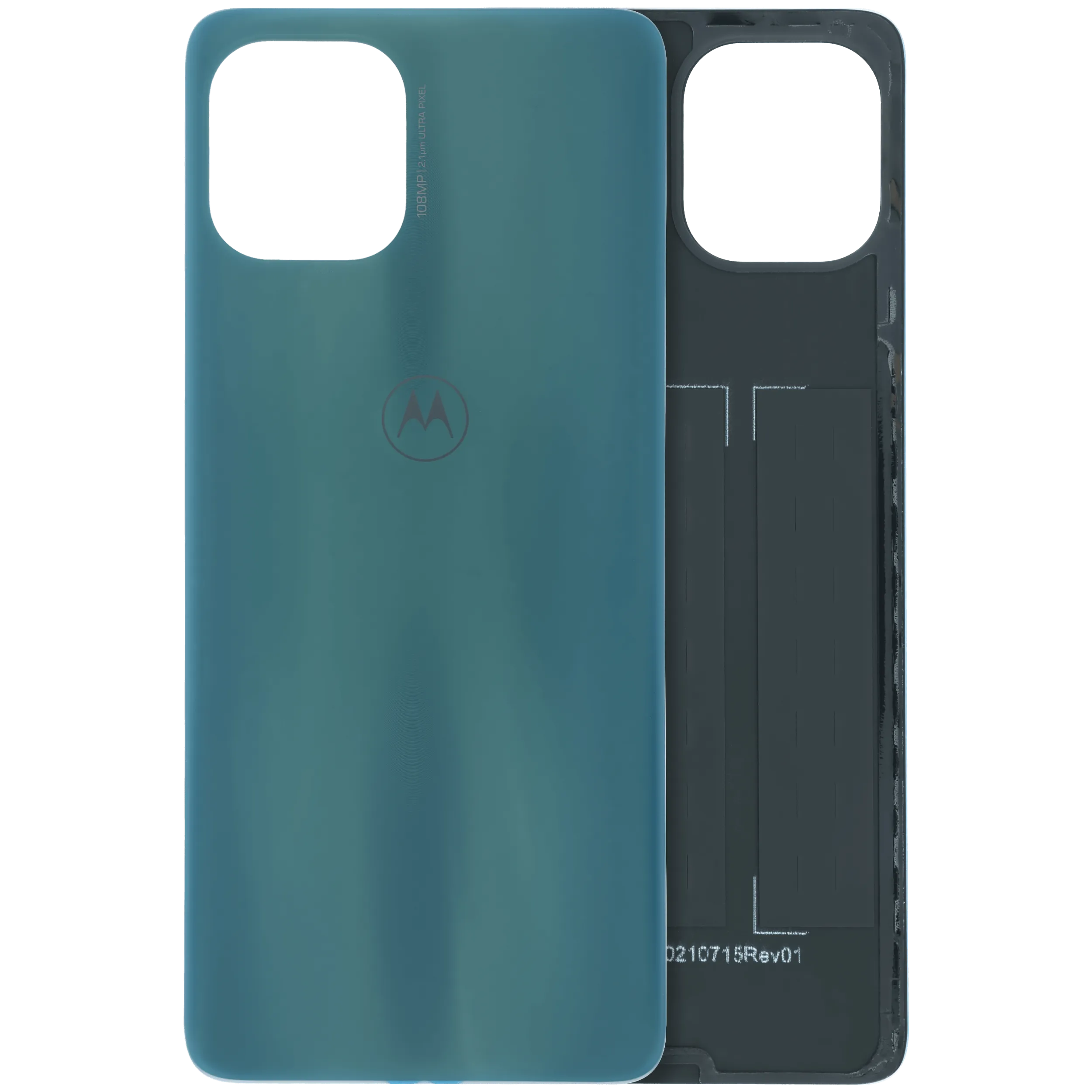 Back cover Glass For Motorola Moto Edge 20 Lite (XT2139-1 / 2021) (Genuine OEM) (Lagoon Green)