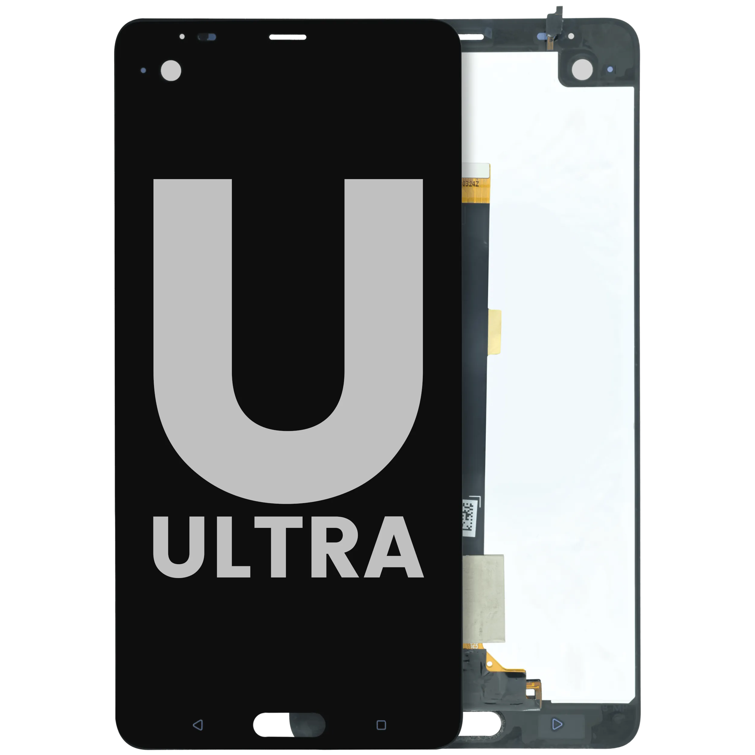 LCD Assembly Without Frame For HTC U Ultra (Used OEM Pull : Grade A) (Black)
