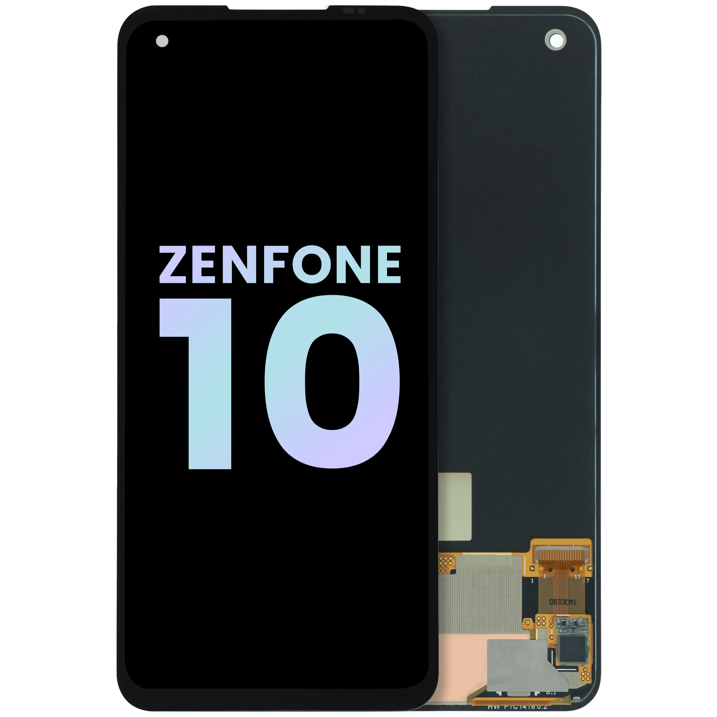 OLED Assembly without Frame For Asus ZenFone 10 (Genuine OEM) (Black)