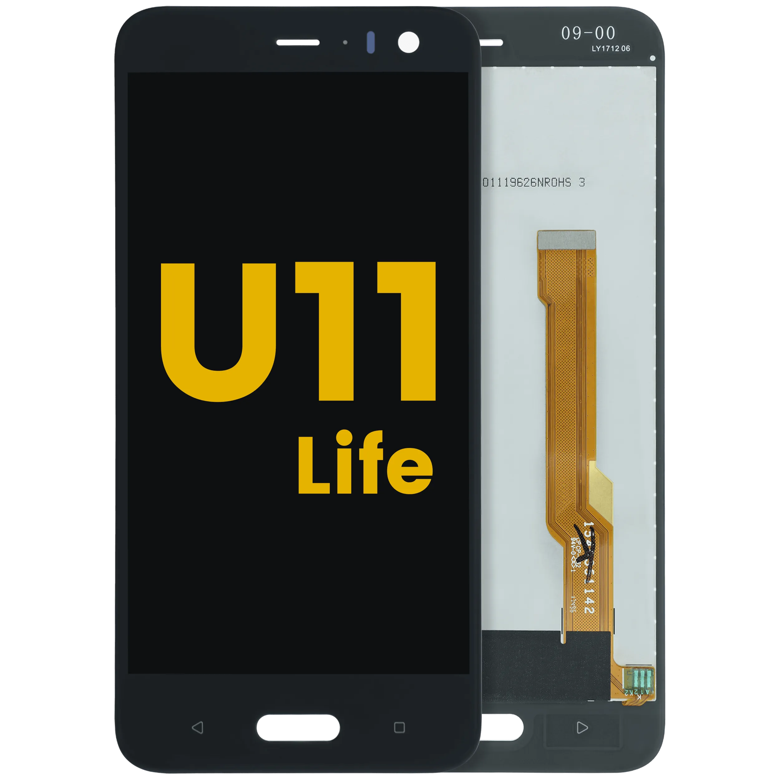 LCD Assembly Without Frame For HTC U11 Life (Genuine OEM) (Black)