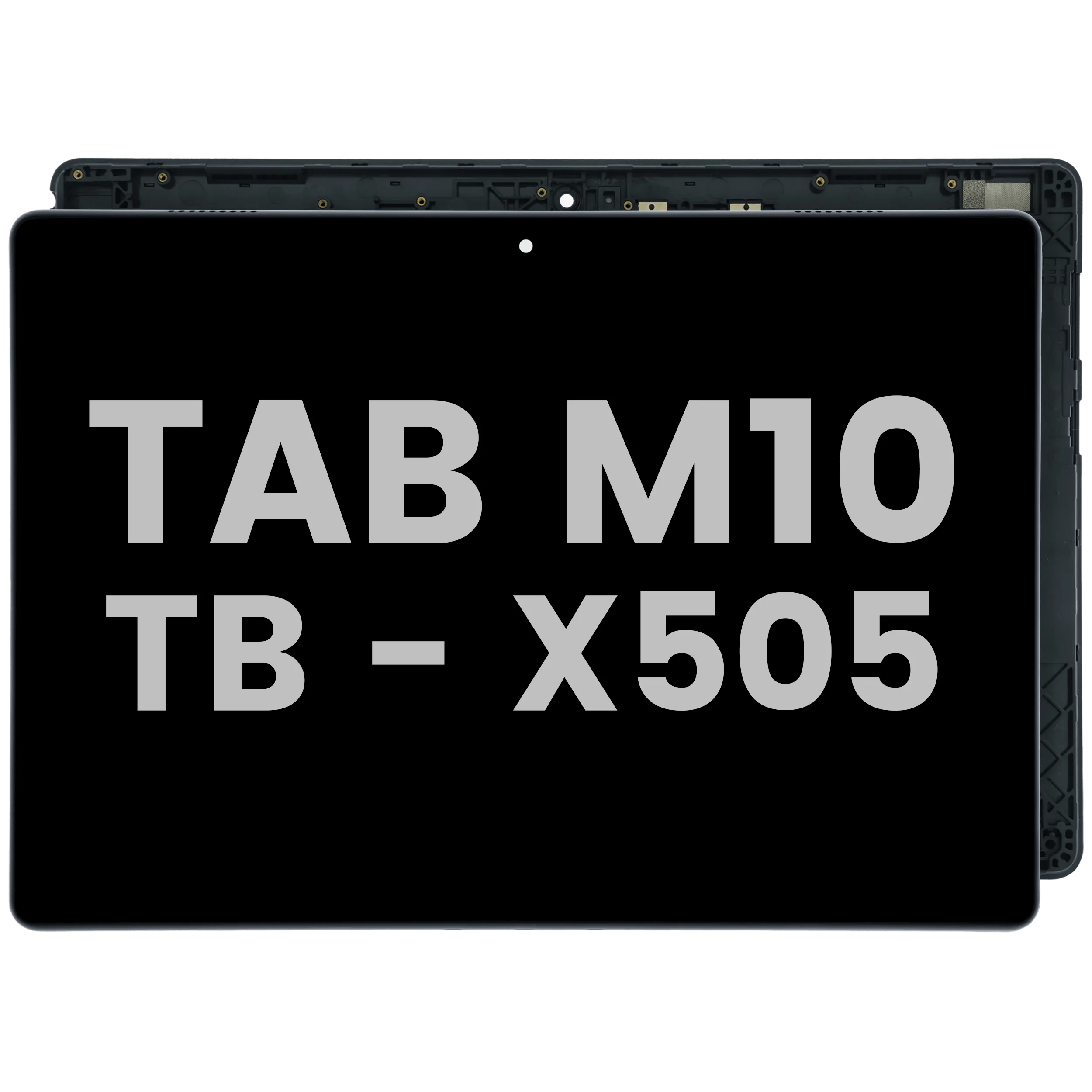 LCD Assembly With Frame For Lenovo Tab M10 (TB-X505) (Pull A) (Black)