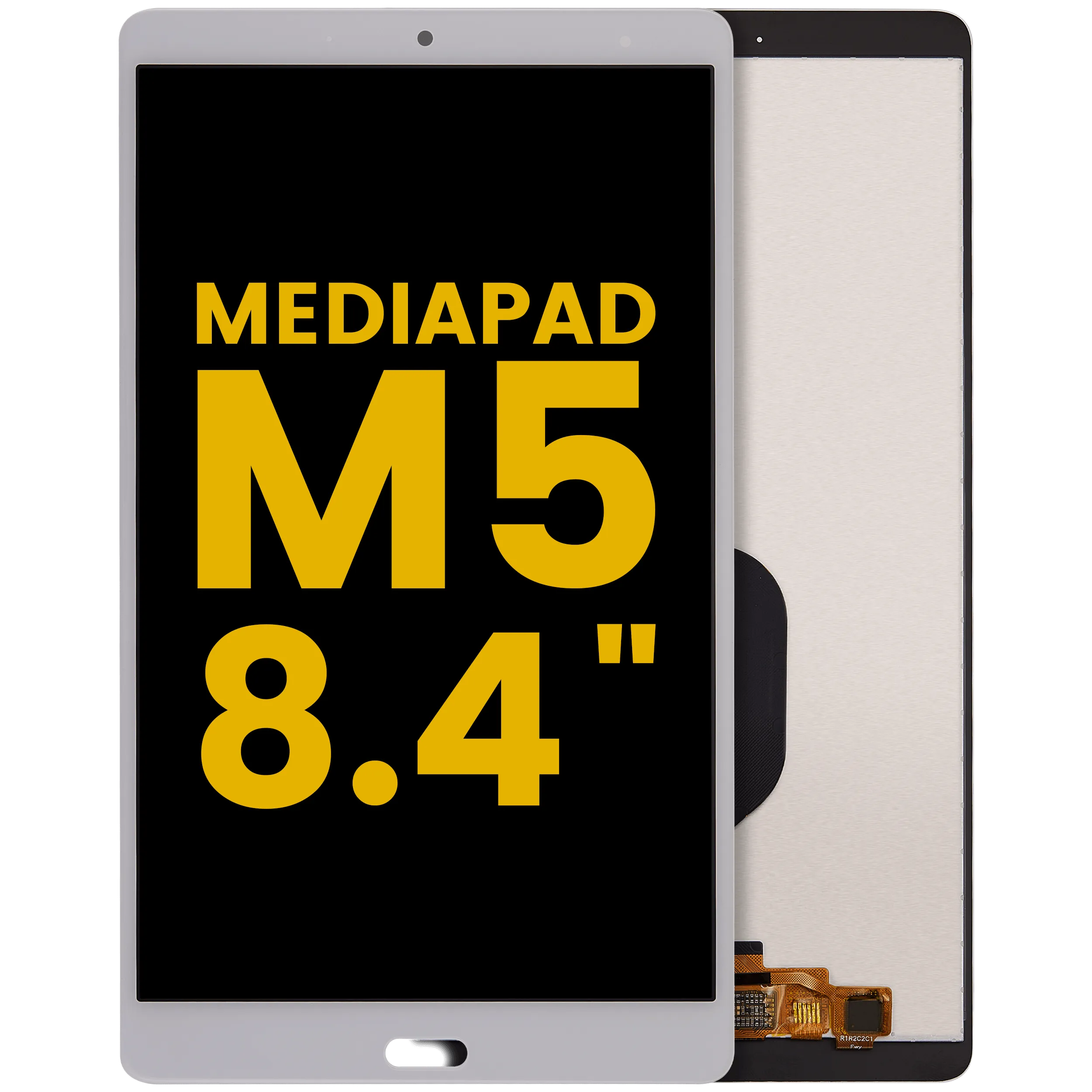 LCD Assembly Without Frame Compatible For Huawei MediaPad M5 8.4'' (Refurbished) (White)
