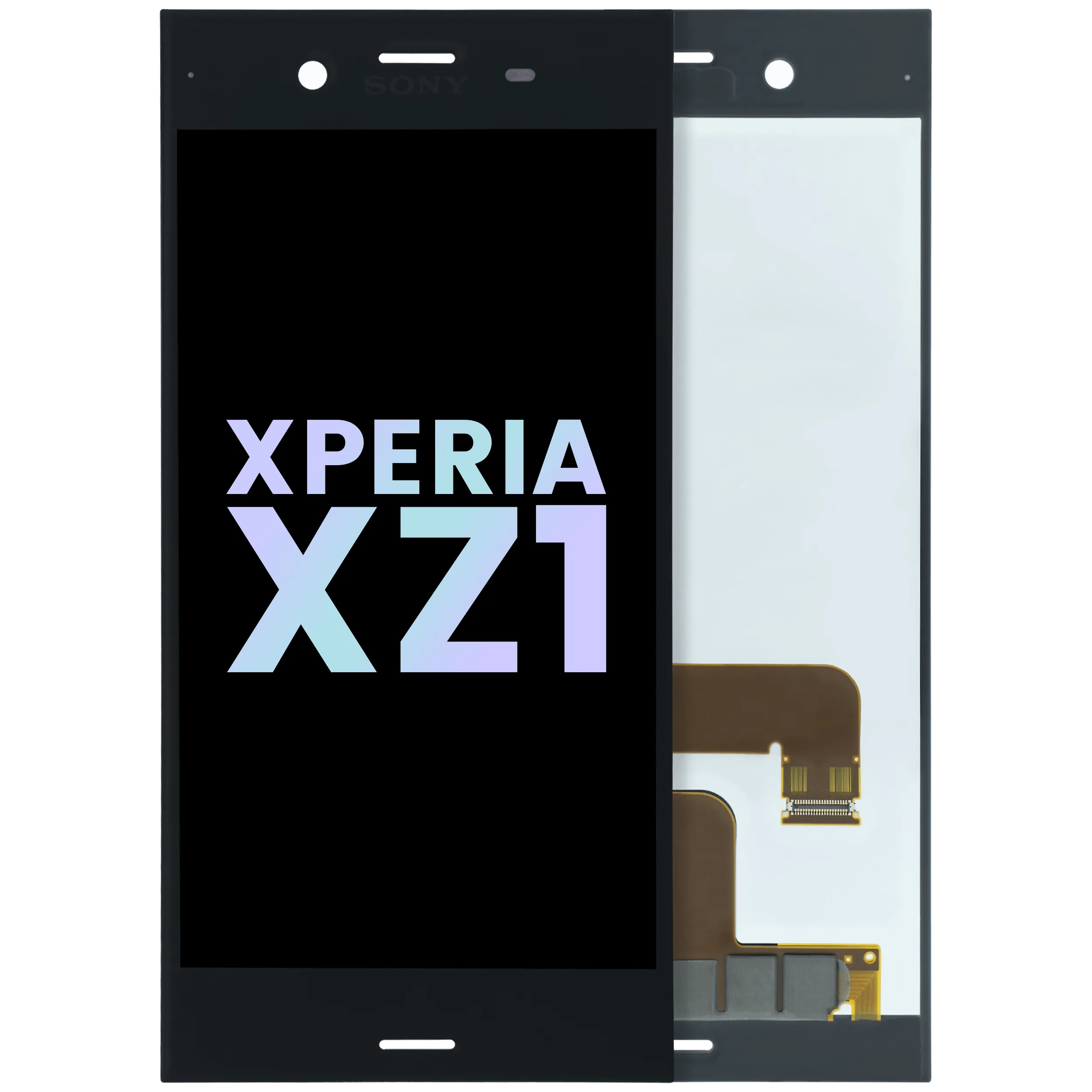 LCD Assembly Without Frame For Sony Xperia XZ1 (Genuine OEM) (Black)