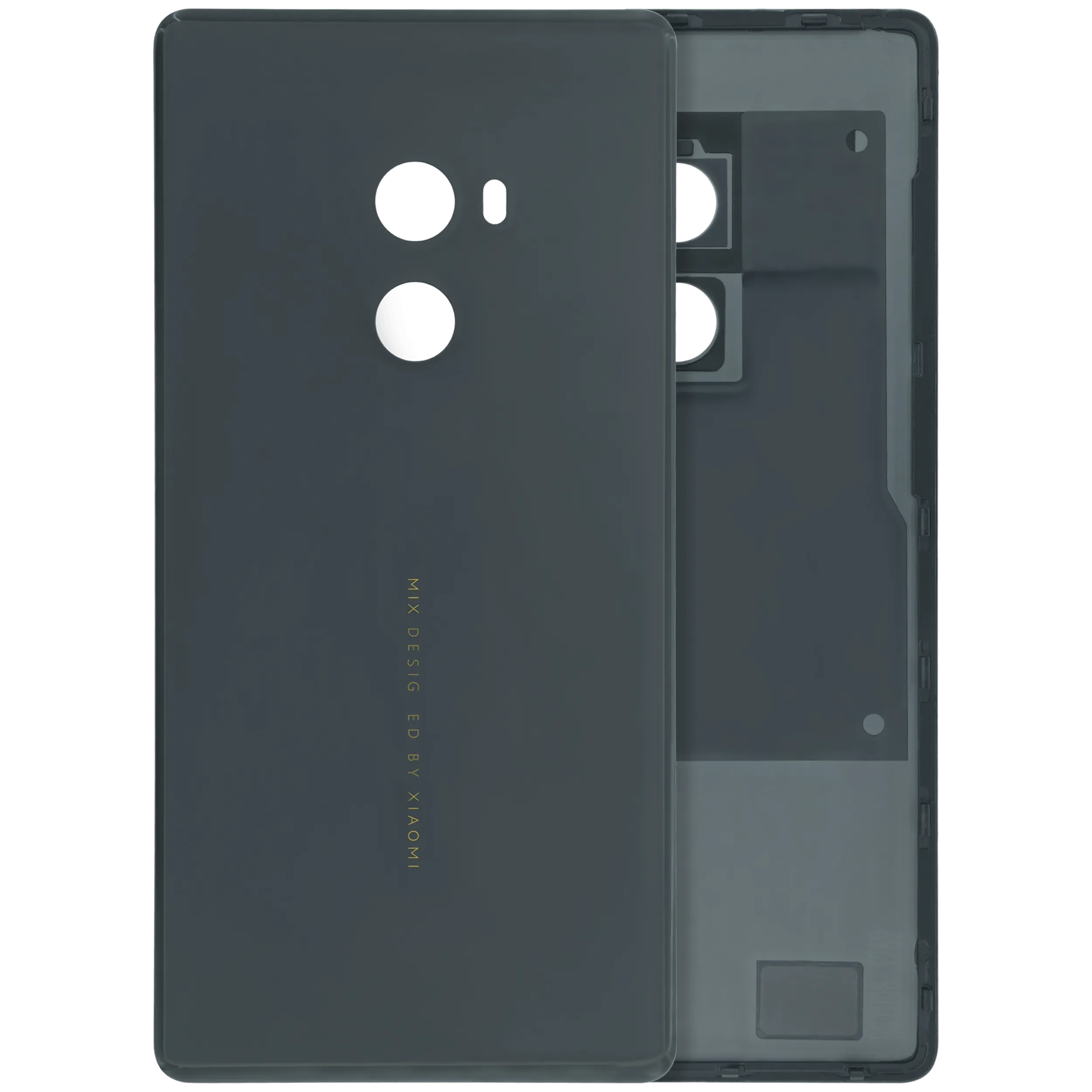 Back Cover For Xiaomi Mi Mix 2 (Genuine OEM) (Black)