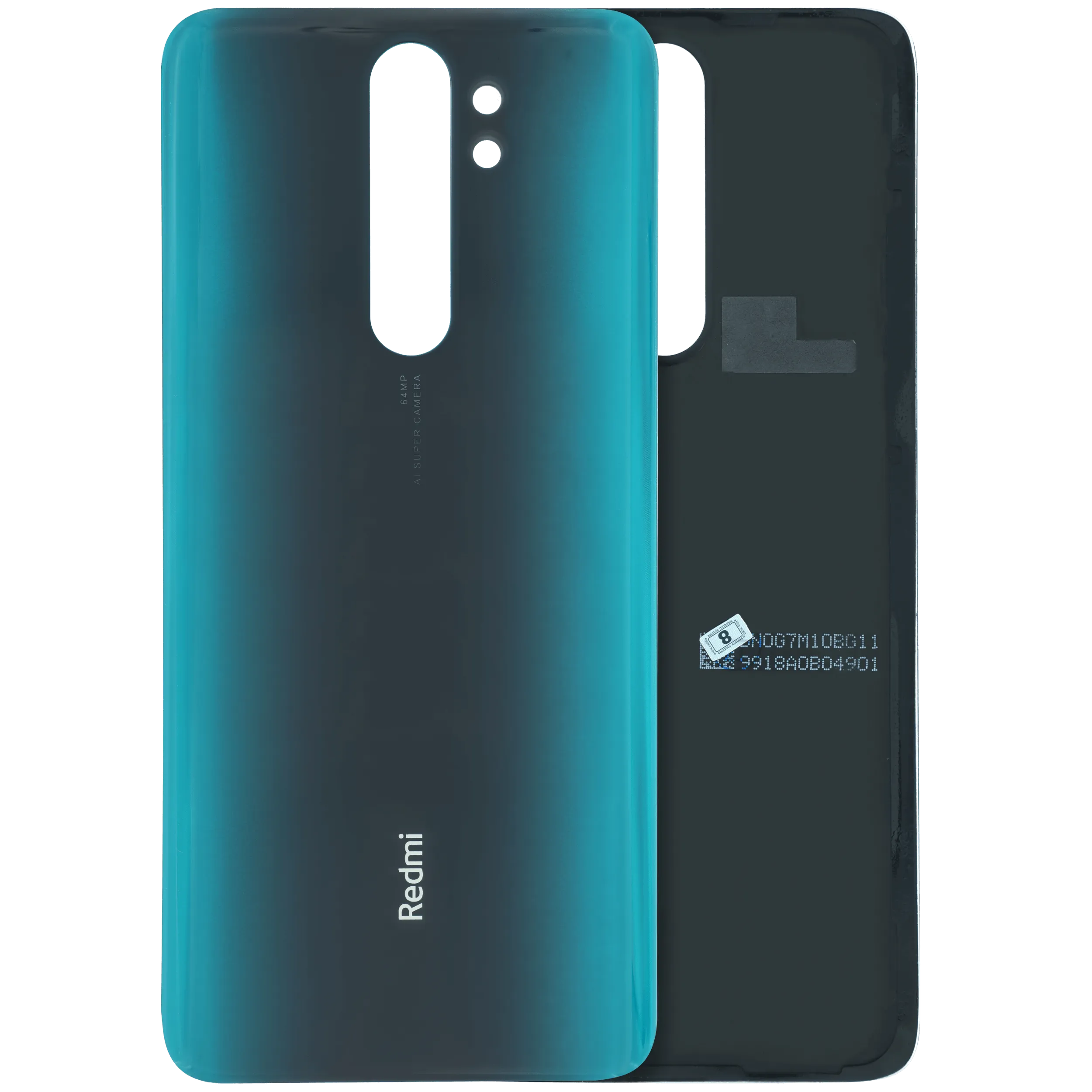 Back Cover With Camera Lens For Xiaomi Redmi Note 8 Pro (Genuine OEM) (Forest Green)