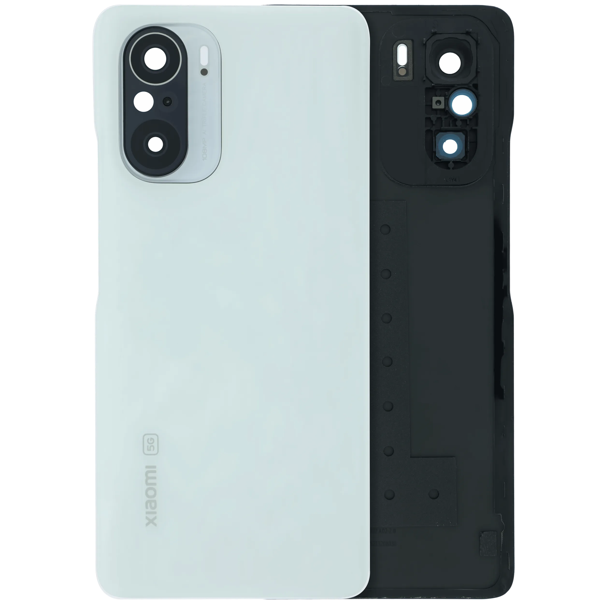 Back Cover Glass For Xiaomi Mi 11i (Genuine OEM) (Frosty White)
