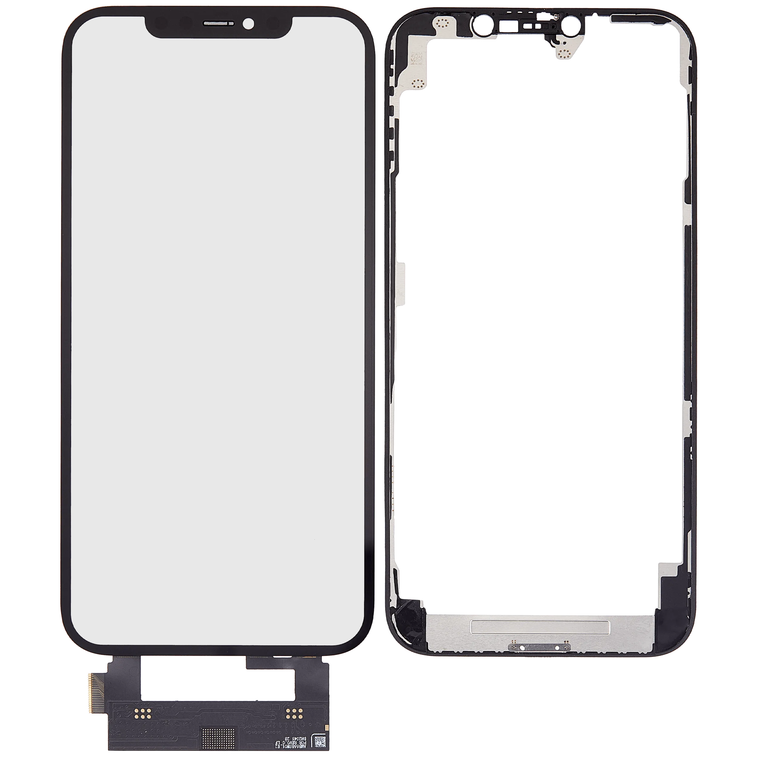 OCA Master 4-in-1 Long Flex (Digitizer Touch With Glass + OCA + Frame Pre-installed) For iPhone 12 Pro Max