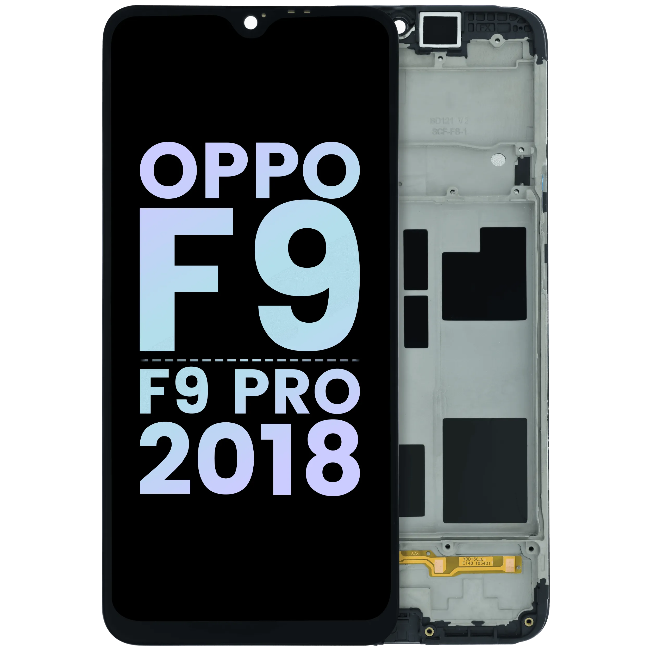 LCD Assembly With Frame For Oppo F9 / F9 Pro (2018) (Genuine OEM) (All Colors)