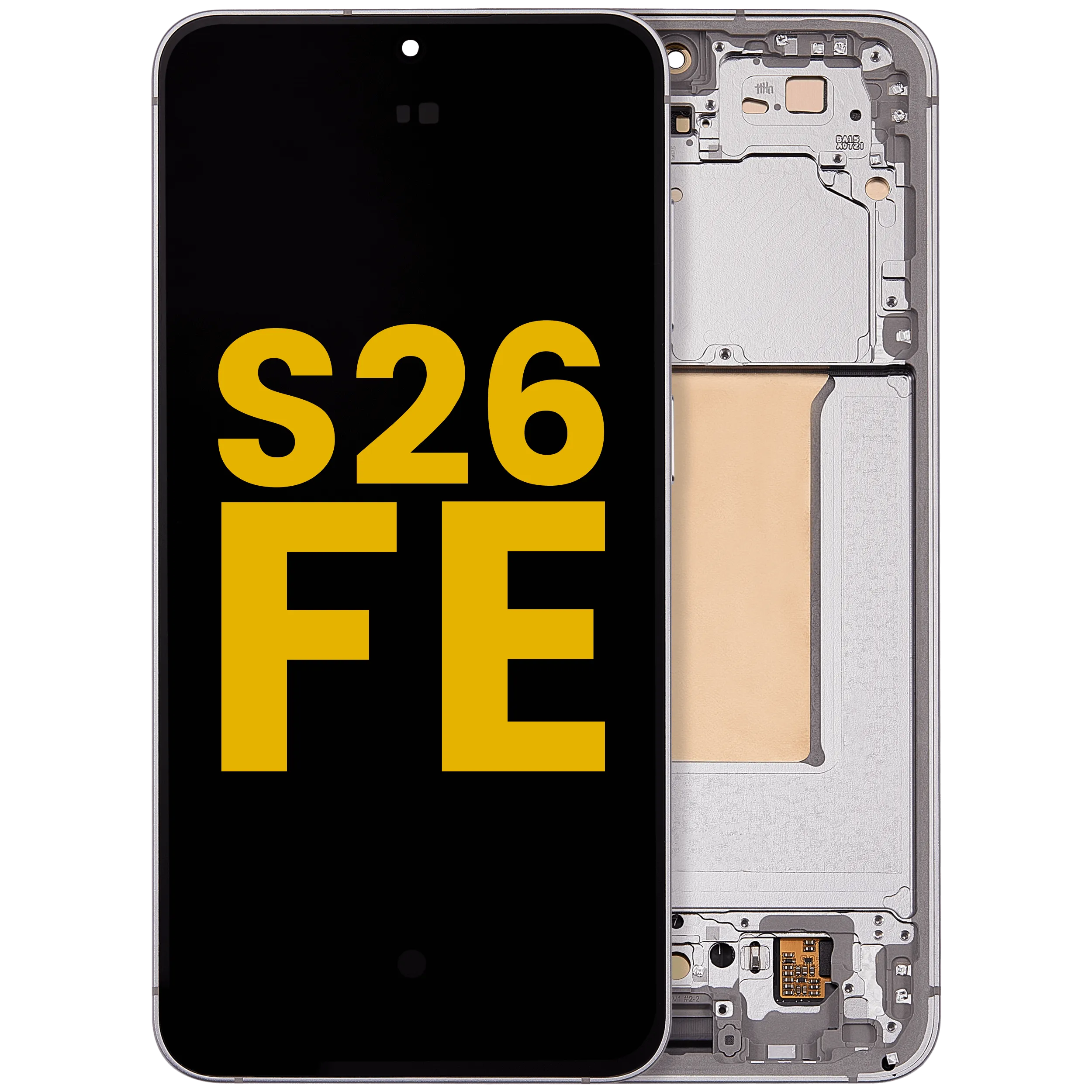 OLED Assembly With Frame For Samsung Galaxy S26 FE 5G (US & International Version) (Refurbished) (Pistachio)