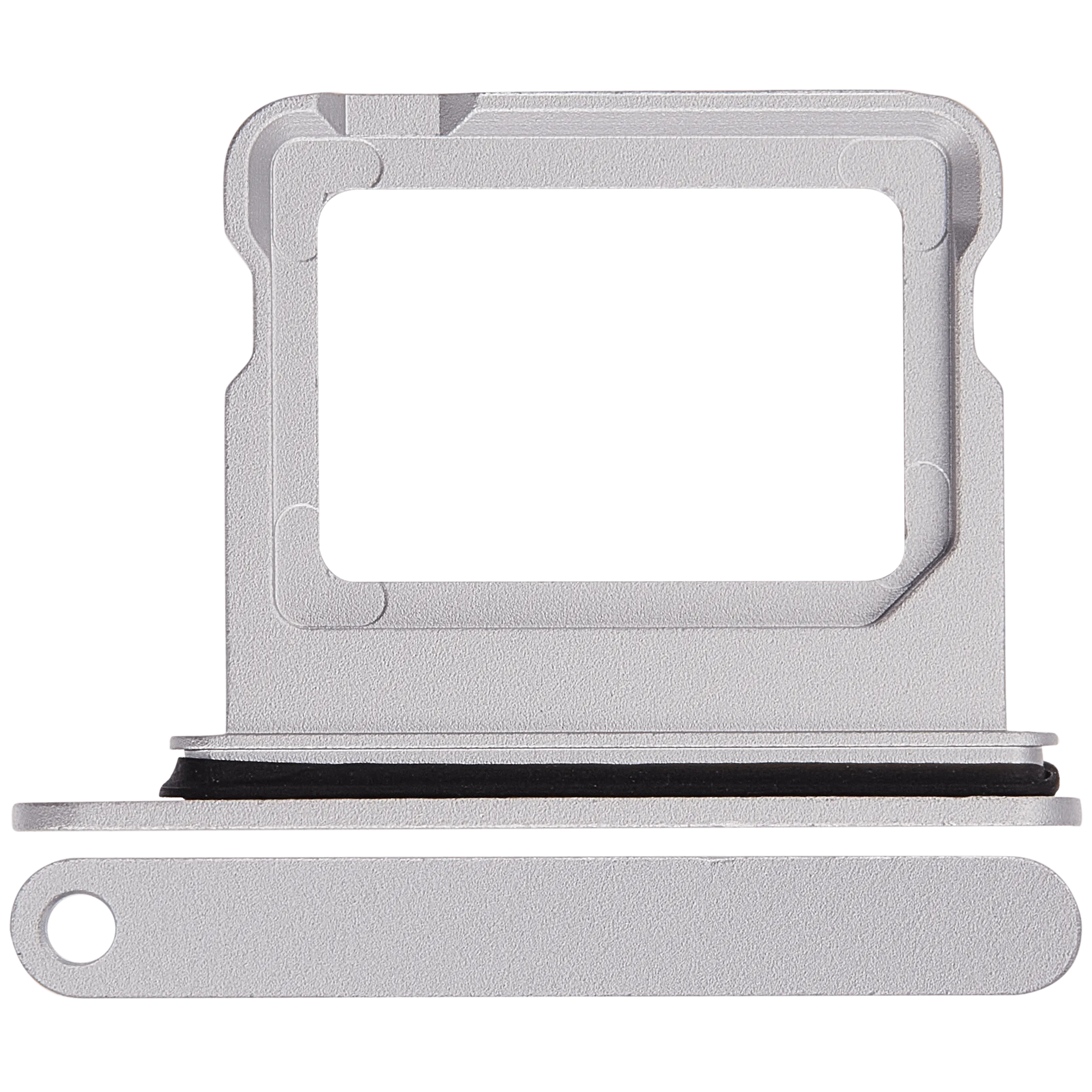 Dual Sim Card Tray Compatible For iPhone 18 Pro / 18 Pro Max (Silver)