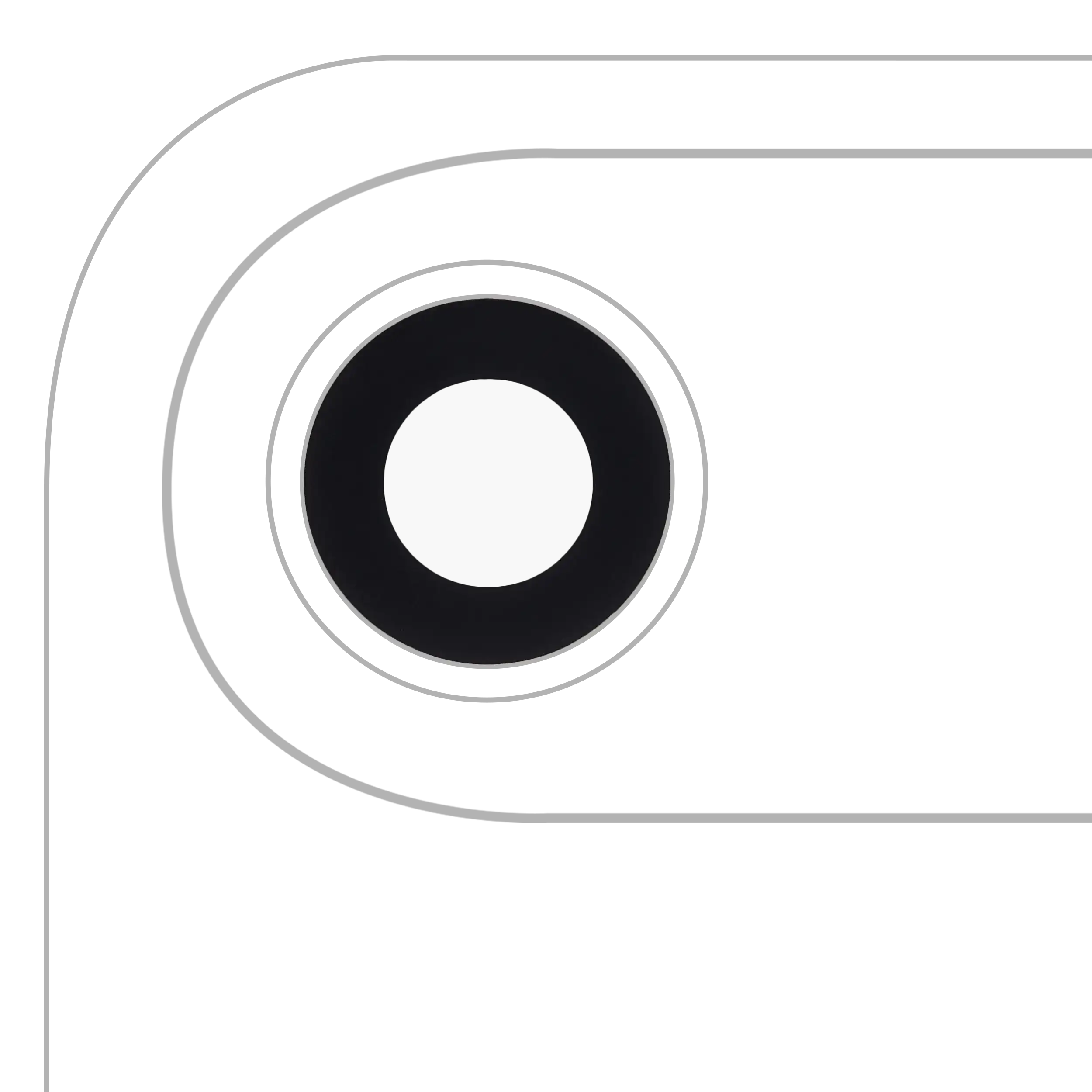 Back Camera Lens With Adhesive Compatible For iPhone Air (Premium) (10 Pack) (Sky Blue)