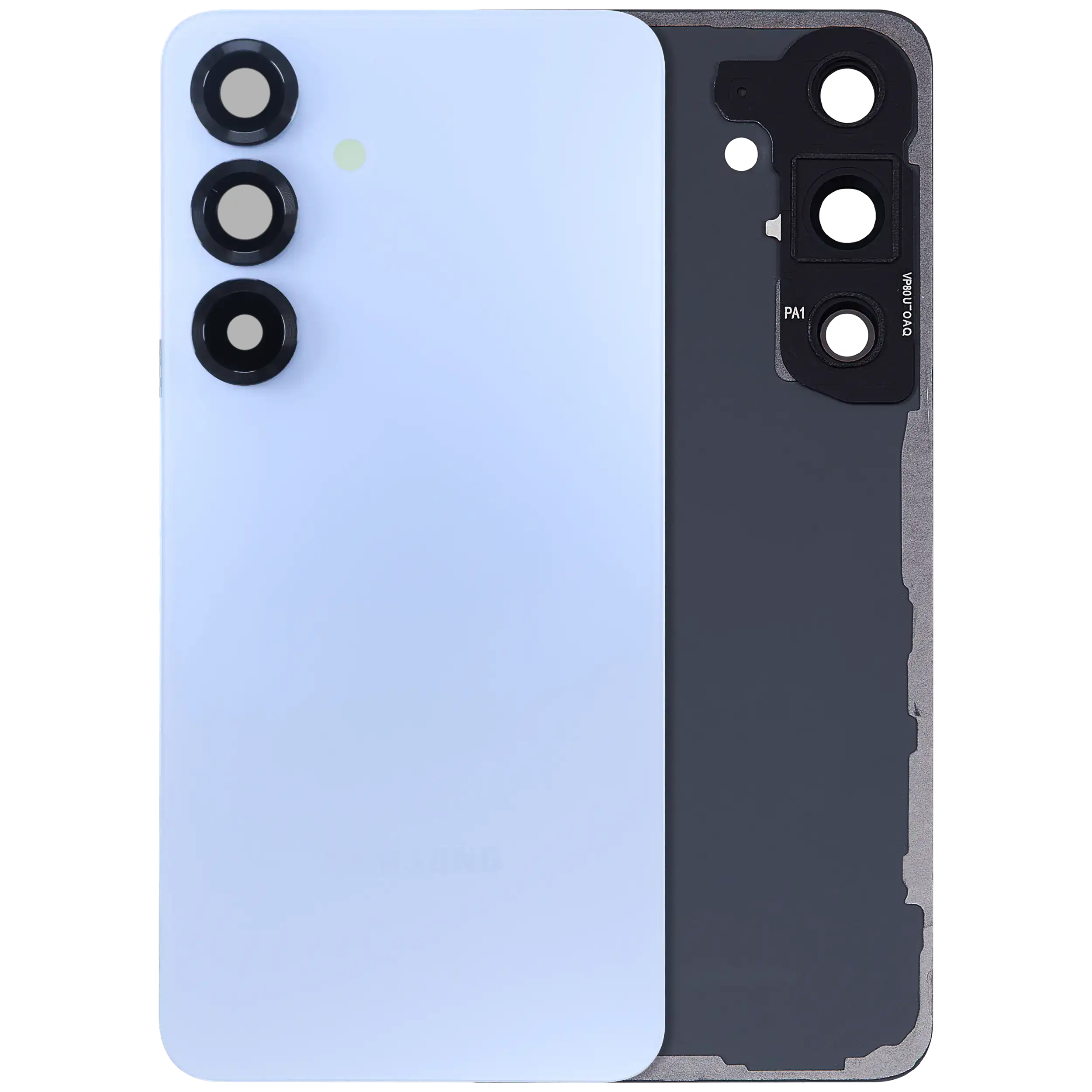 Back Cover Glass With Camera Lens For Samsung Galaxy S25 5G (US & International) (Service Pack) (Icy Blue)