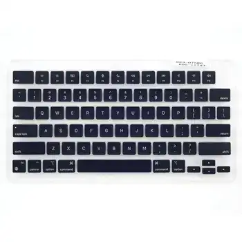 Keycap Kit (ISO British Layout) For MacBook Air 13" A3240 (2025) / Air 15" A3241 (2025) (Genuine OEM) (Midnight / Sky Blue)