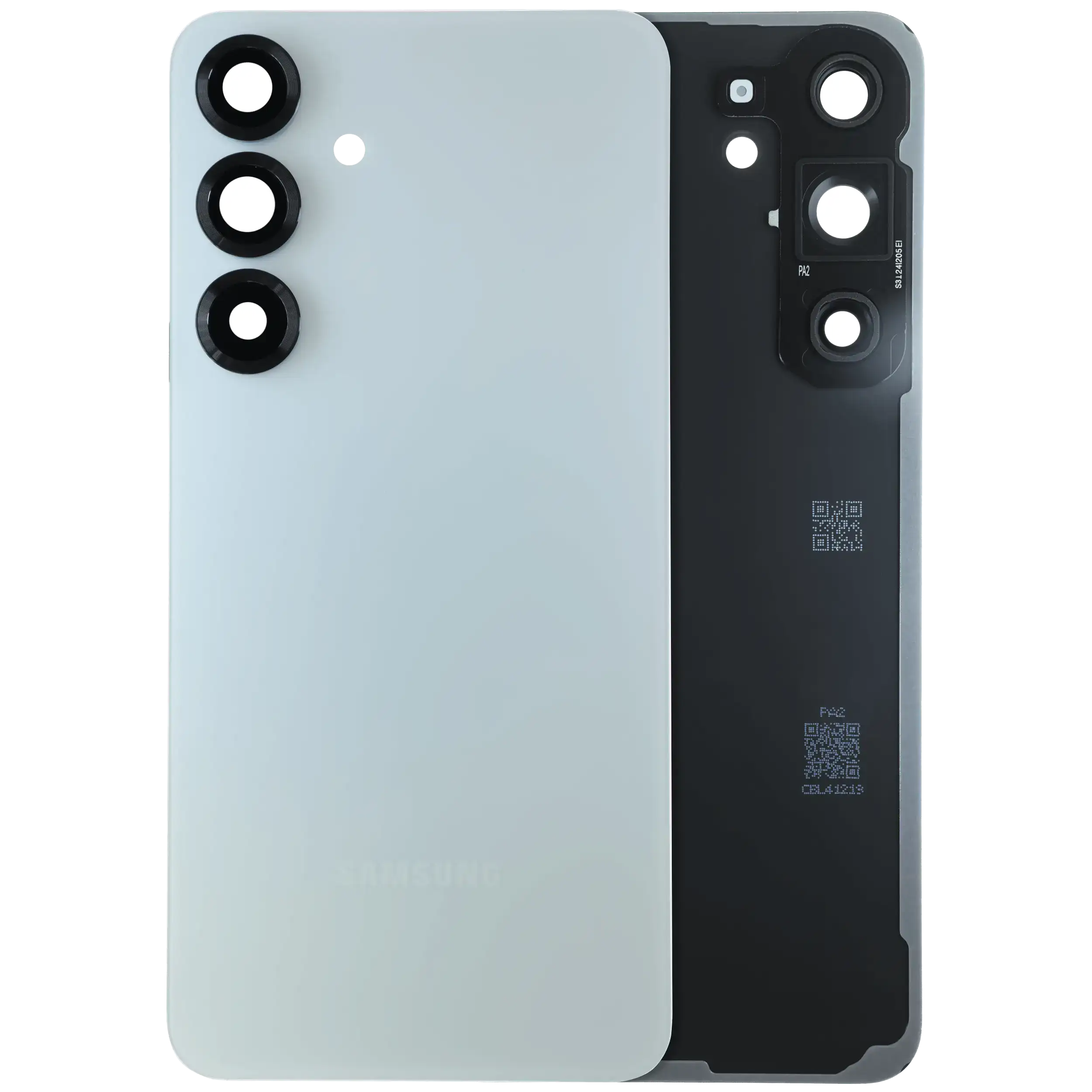 Back Cover Glass With Camera Lens For Samsung Galaxy S25 Plus 5G (Service Pack) (Mint)