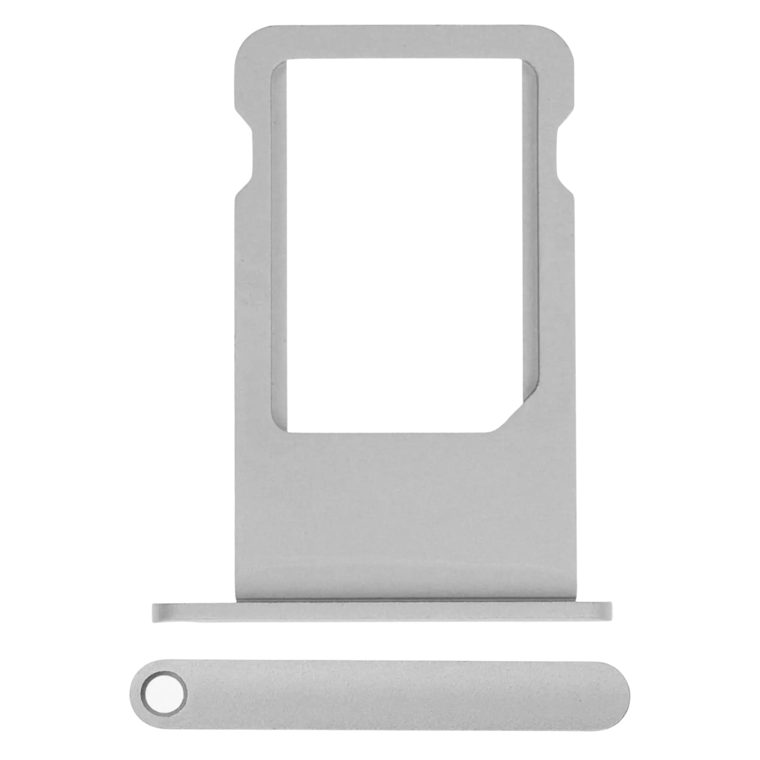 Sim Card Tray For iPhone 6S (Service Pack) (Silver)