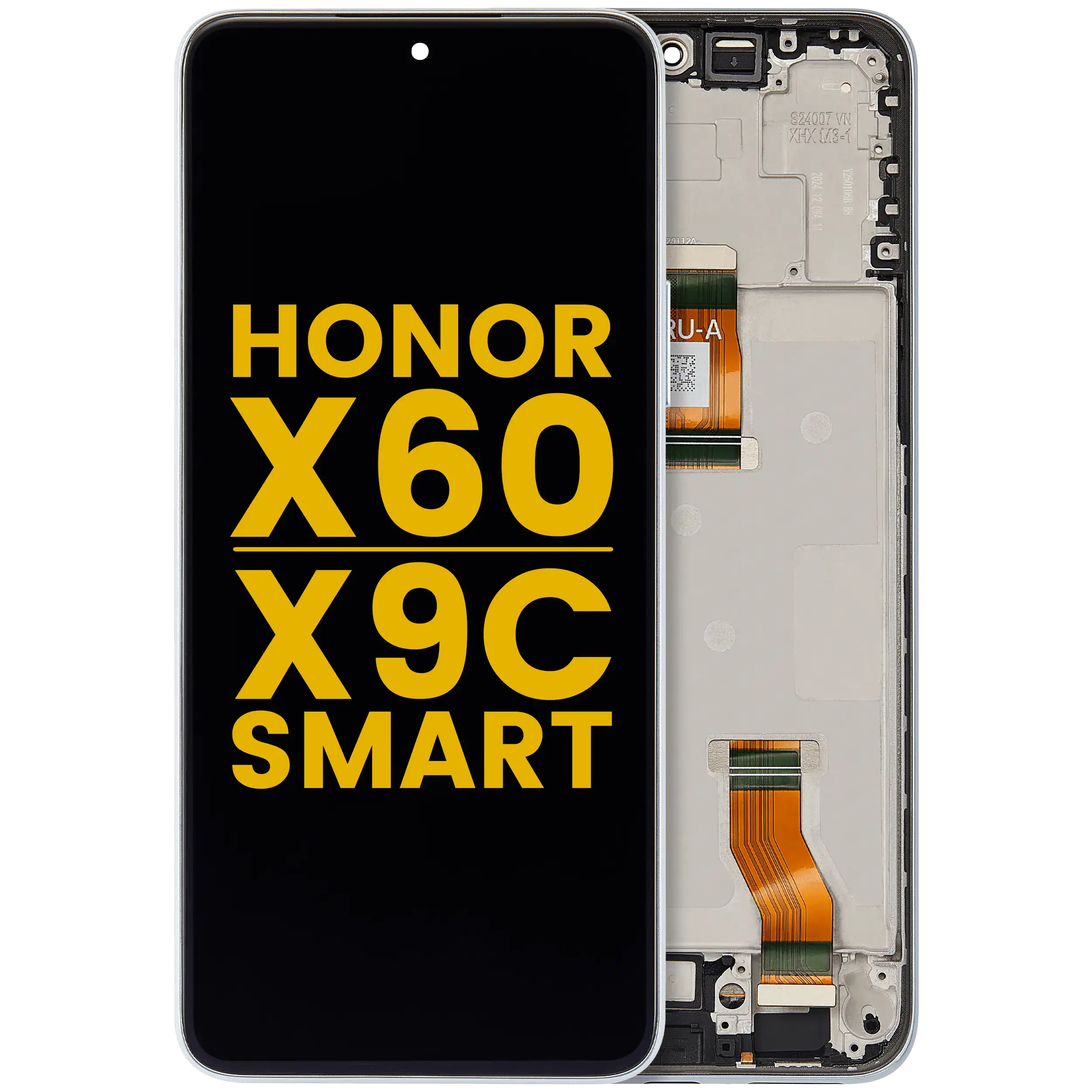 LCD Assembly With Frame For Honor X60 / X9c Smart (Refurbished) (Green)