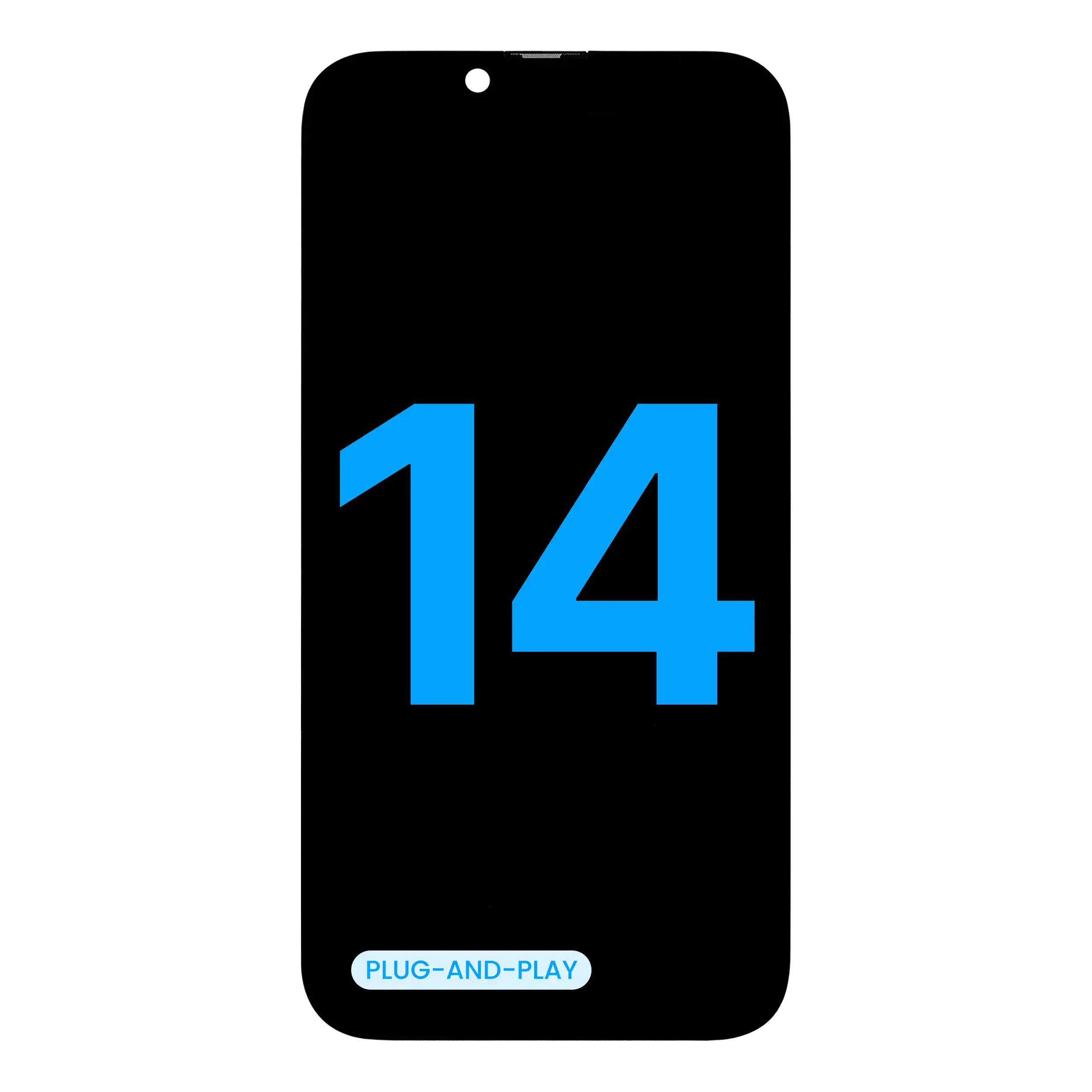 LCD Assembly For iPhone 14 (Aftermarket: AQ7 3.0)