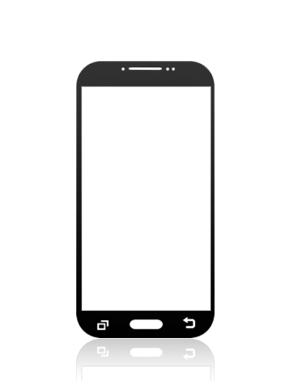 Front Glass For Samsung Galaxy S4 (Black)