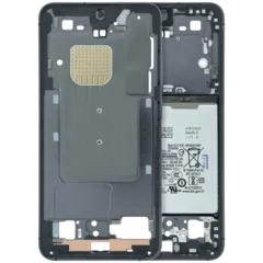 Mid-Frame Housing For Samsung Galaxy S24 5G (US version) (Service Pack) (Onyx Black)