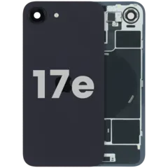 Back Glass With MagSafe Magnet & NFC For iPhone 17e (Used OEM Pull: Grade A) (Black)