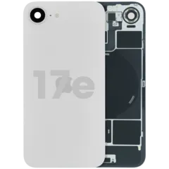 Back Glass With MagSafe Magnet & NFC For iPhone 17e (Used OEM Pull: Grade A) (White)