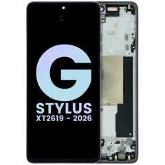 Complete OLED Display Assembly For Motorola Moto G Stylus (XT2619 / 2026) (Genuine OEM) (Lavender Mist)