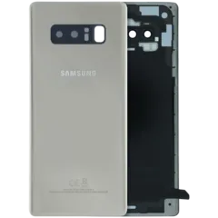 Back Cover Glass With Camera Lens For Samsung Galaxy Note 8 (Service Pack) (Gold)