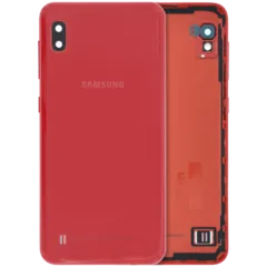 Back Cover With Camera Lens For Samsung Galaxy A10 (A105 / 2019) (Service Pack) (Red)