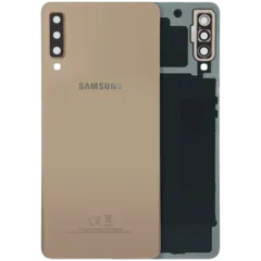 Back Cover With Camera Lens For Samsung Galaxy A7 (A750 / 2018) (Service Pack) (Gold)