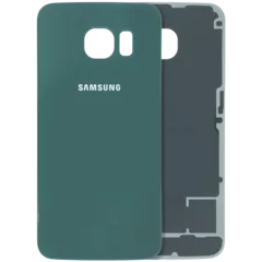 Back Cover Glass For Samsung Galaxy S6 Edge (Service Pack) (Green)