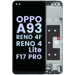 OLED Assembly With Frame For OPPO A93/ Reno 4 F/ Reno 4 Lite/ F17 Pro (Genuine) (All Colors)