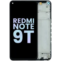 LCD Assembly With Frame For Xiaomi Redmi Note 9T (Genuine) (All colors)