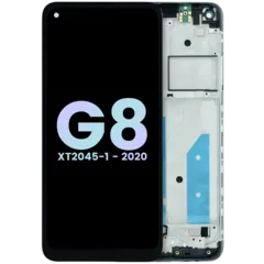 LCD Assembly With Frame For Motorola Moto G8 XT2045 (Genuine OEM) (All colors)