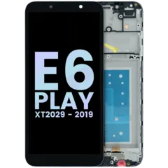 LCD Assembly With Frame For Motorola Moto E6 Play XT2029 (Genuine OEM) (All colors)