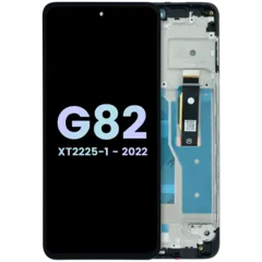 OLED Assembly With Frame For Motorola Moto G82 XT2225 (Genuine OEM) (All colors)