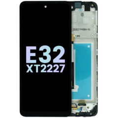 LCD Assembly With Frame For Motorola Moto E32 XT2227 (Genuine OEM) (All colors)