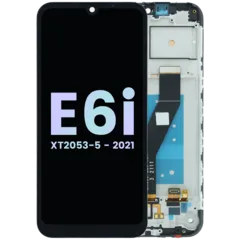 LCD Assembly With Frame For Motorola Moto E6i XT2053-5 (Genuine OEM) (All colors)