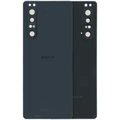 Back Cover Glass For Sony Xperia 1 II (Genuine) (Black)