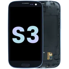 LCD Assembly With Frame For Samsung Galaxy S3 (International Version) (Blue)