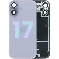 Back Glass w/ MagSafe Magnet & NFC For iPhone 17  (Service Pack) (Lavender)