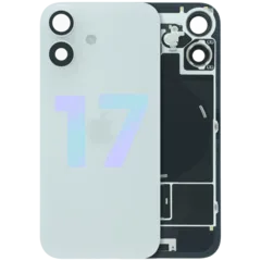 Back Glass w/ MagSafe Magnet & NFC For iPhone 17  (Service Pack) (White)