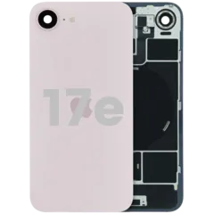 Back Glass With MagSafe Magnet & NFC For iPhone 17e (Used OEM Pull: Grade B) (Soft Pink)