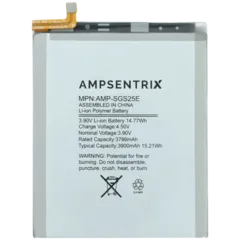 Replacement Battery For Samsung Galaxy S25 Edge (AmpSentrix Pro)