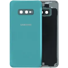 Back Cover Glass With Camera Lens For Samsung Galaxy S10e  (Service Pack) (Green)